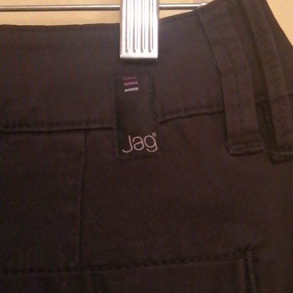 NWT, Jag ladies black stretch cuffed capris ,size 2 - Picture 5 of 11